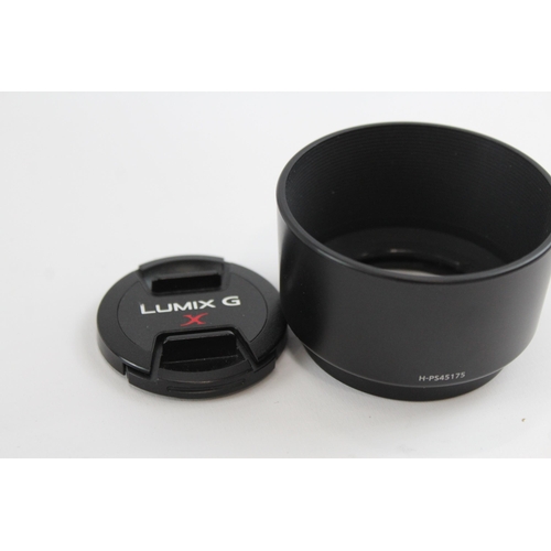 232 - Panasonic Lumix GX Vario 45-175mm Auto Focus CAMERA LENS - WORKING