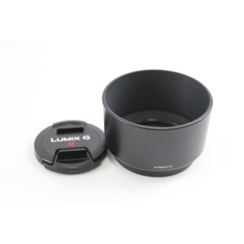 232 - Panasonic Lumix GX Vario 45-175mm Auto Focus CAMERA LENS - WORKING