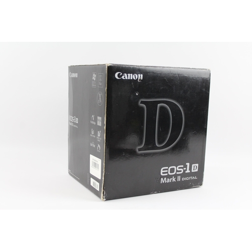 237 - Canon EOS-1D Mark II DSLR DIGITAL CAMERA w/ Original Box WORKING