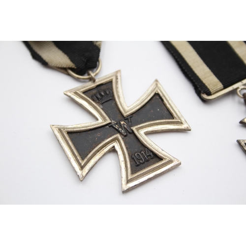 268 - WW1 German Iron Cross 2nd Class & Miniature