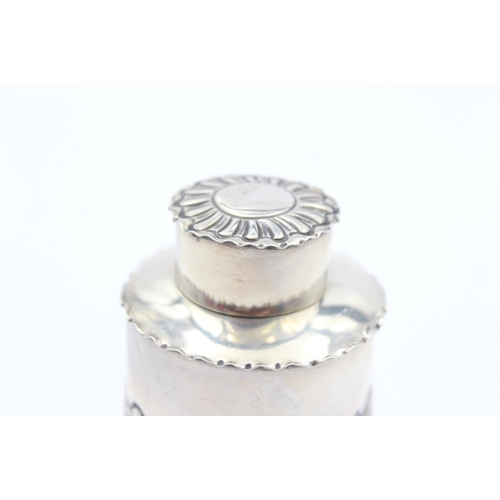 284 - Antique Edwardian Hallmarked 1903 Birmingham STERLING SILVER Vanity Jar (61g)