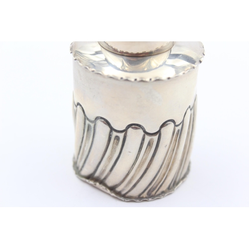 284 - Antique Edwardian Hallmarked 1903 Birmingham STERLING SILVER Vanity Jar (61g)