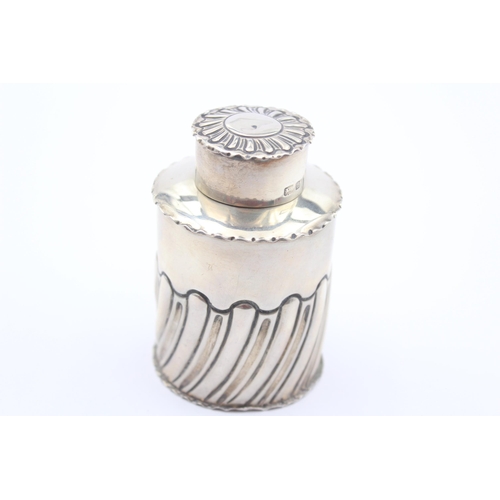 284 - Antique Edwardian Hallmarked 1903 Birmingham STERLING SILVER Vanity Jar (61g)