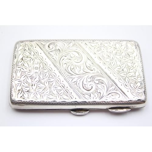 296 - Antique Victorian Hallmarked 1878 Birmingham STERLING SILVER Pocket Book (60g)