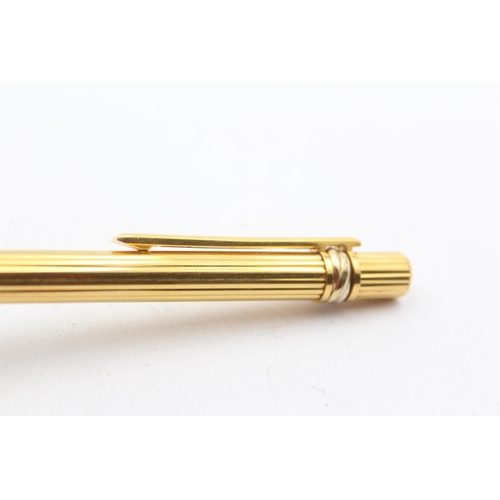 347 - Must De CARTIER Gold Plated Ballpoint Pen / Biro WRITING 645713 (33g)