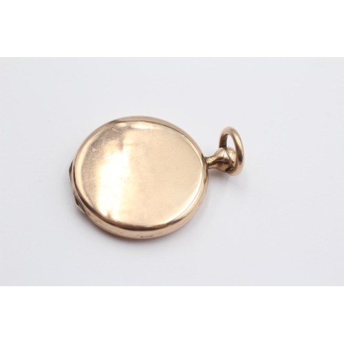 65 - 9ct Gold Back And Front Victorian Locket (7g)