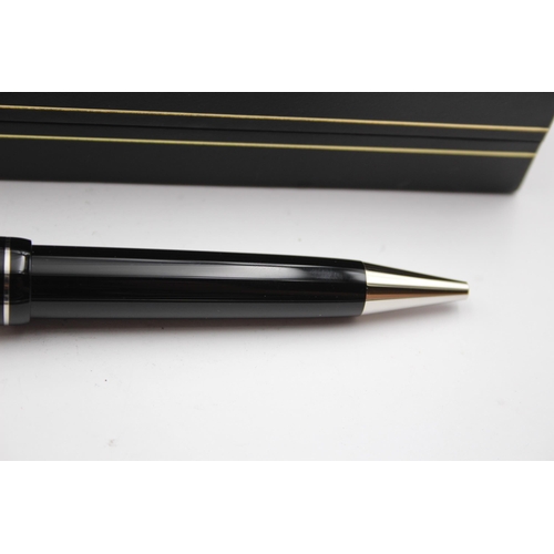 318 - MONTBLANC Meisterstuck Black Ballpoint Pen / Biro WRITING PZ2222912 Boxed