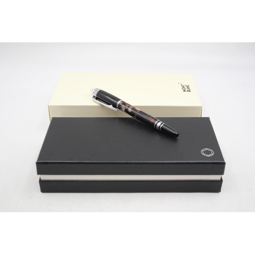 319 - MONTBLANC Starwalker Brown & Black Rollerball Pen w/ Original Box - MDL33964L