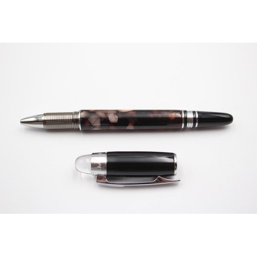 319 - MONTBLANC Starwalker Brown & Black Rollerball Pen w/ Original Box - MDL33964L