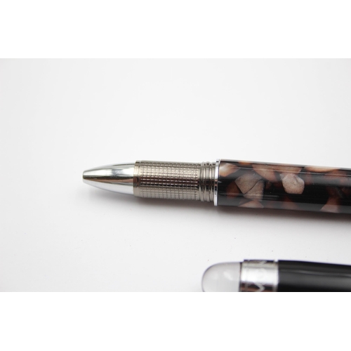 319 - MONTBLANC Starwalker Brown & Black Rollerball Pen w/ Original Box - MDL33964L