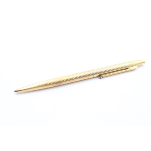 341 - MONTBLANC Gold Plated Ballpoint Pen / Biro WRITING (18g)