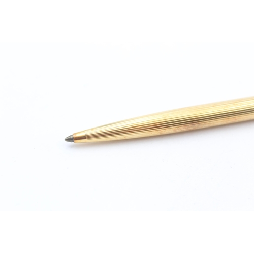 341 - MONTBLANC Gold Plated Ballpoint Pen / Biro WRITING (18g)