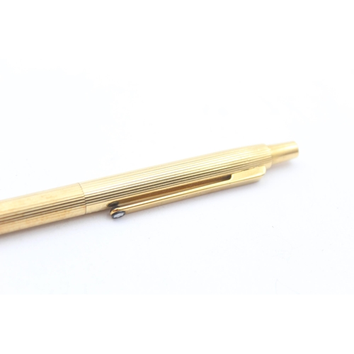 341 - MONTBLANC Gold Plated Ballpoint Pen / Biro WRITING (18g)