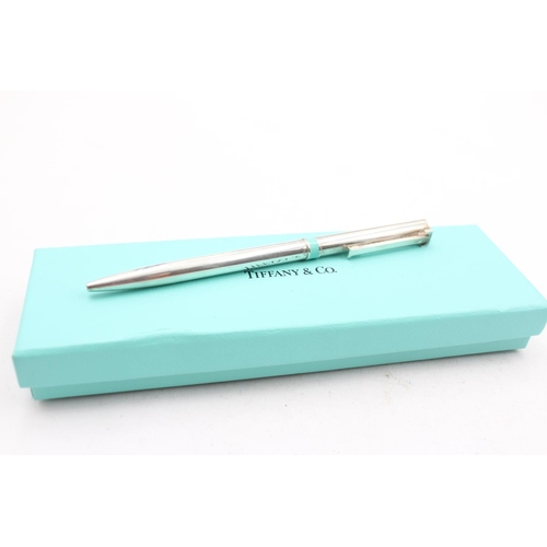 307 - TIFFANY & CO. Stamped .925 Sterling Silver Ballpoint Pen / Biro Boxed (19g)