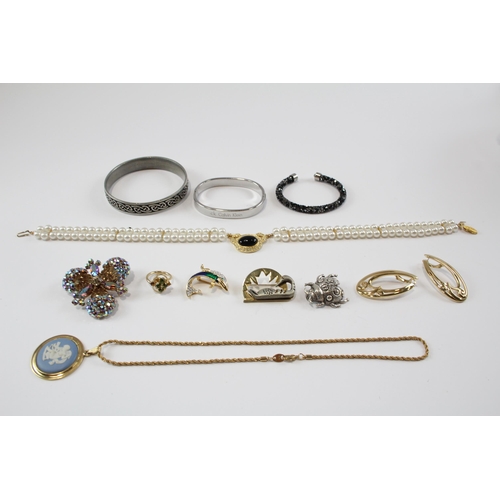 161 - 10 Assorted Branded Jewellery Pieces Including Calvin Klein And Swarovski