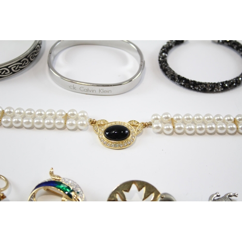 161 - 10 Assorted Branded Jewellery Pieces Including Calvin Klein And Swarovski