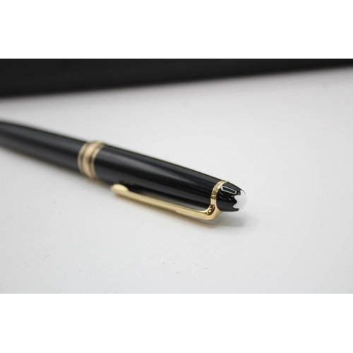 345 - MONTBLANC Meisterstuck Black Ballpoint Pen / Biro - WRITING Boxed -CM13298