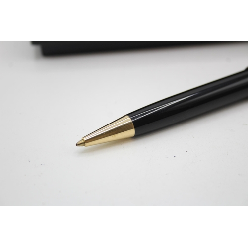 345 - MONTBLANC Meisterstuck Black Ballpoint Pen / Biro - WRITING Boxed -CM13298