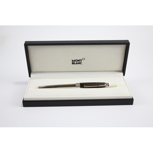 309 - MONTBLANC Meisterstuck Fountain Pen w/ 18ct White Gold Nib WRITING XY1022174