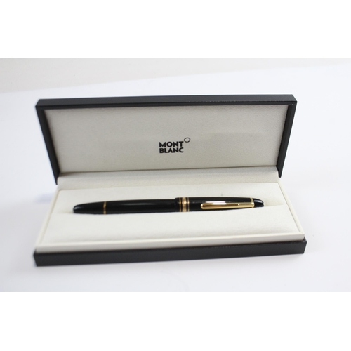 315 - MONTBLANC Meisterstuck Black Rollerball Pen In Original Box - KP1069704