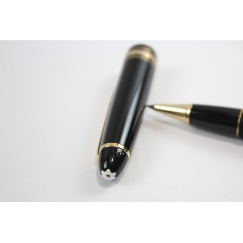 315 - MONTBLANC Meisterstuck Black Rollerball Pen In Original Box - KP1069704