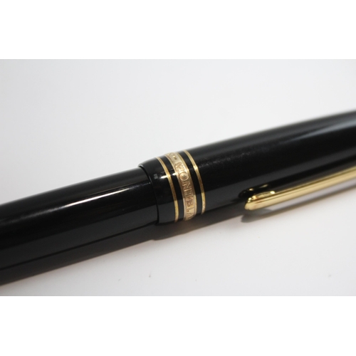 315 - MONTBLANC Meisterstuck Black Rollerball Pen In Original Box - KP1069704