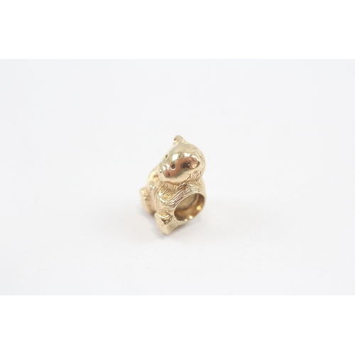 139 - 14ct Gold Pandora Bear Charm (3.9g)