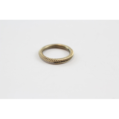 85 - 9ct Gold Antique Split Ring (1.4g)