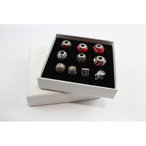 189 - A Collection Of Silver Pandora Charms