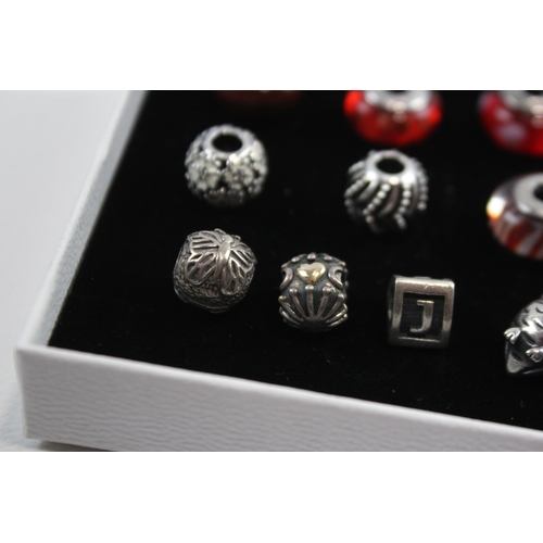 189 - A Collection Of Silver Pandora Charms