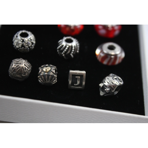 189 - A Collection Of Silver Pandora Charms