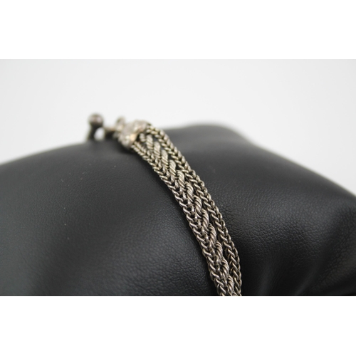 207 - Silver Albertina Watch Chain Bracelet Conversion