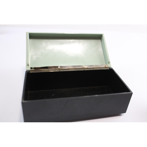 277 - 2 x Vintage Bakelite Tobacciana Accessories Inc Cigarette Box, Tobacco Box