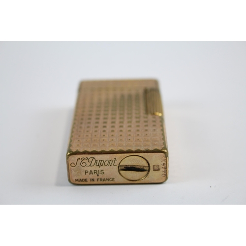 280 - S.T DUPONT Paris Gold Plated Cigarette Lighter - KK9920 (97g)