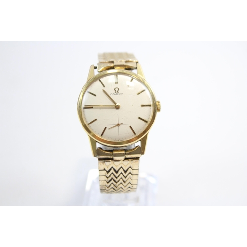 281 - OMEGA Men's WRISTWATCH  Gold Tone Hand-wind Working C.1960s