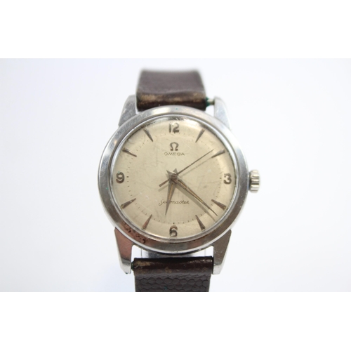 286 - OMEGA SEAMASTER Men's Vintage WRISTWATCH Hand-wind WORKING C.1950s