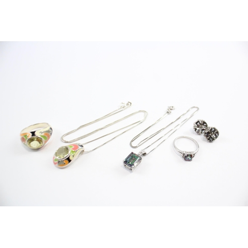 211 - Two Gemstone Jewellery Sets Including Mystic Topaz