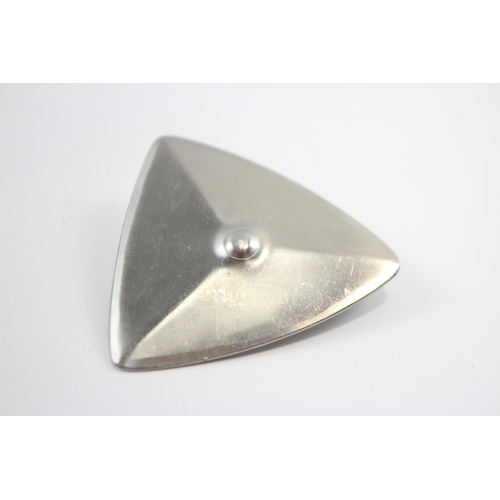 212 - A Collection Of Pewter Jewellery Including Jorgen Jensen