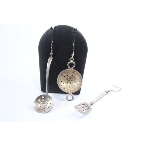 226 - Three Kitchenware Styled Earrings