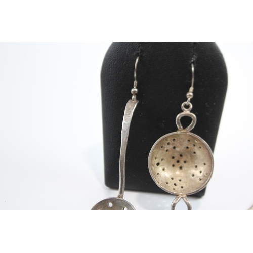 226 - Three Kitchenware Styled Earrings