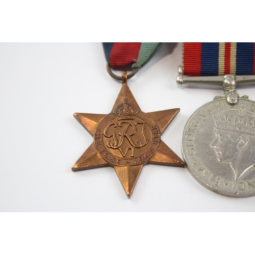 251 - WW2-ER.II Mounted Medal Group Inc ER.II Coronation & Army Long Service Sjt Latto