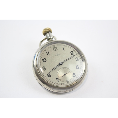 256 - ROLEX Military Issued WWII Era Men's Vintage POCKET WATCH Hand-wind WORKING