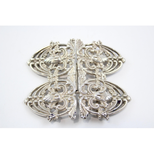 272 - .925 Sterling Silver Belt Buckle