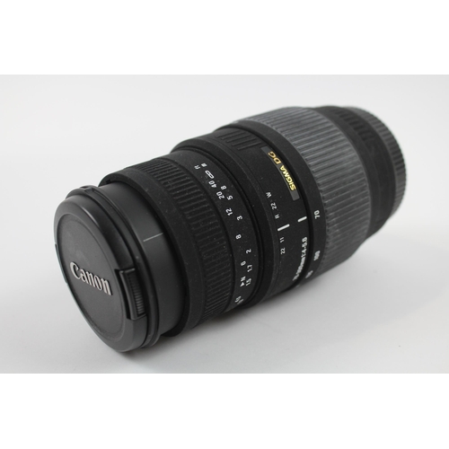 327 - Sigma DG 70-300mm F/4-5.6 Auto Focus CAMERA LENS For Canon DSLR WORKING