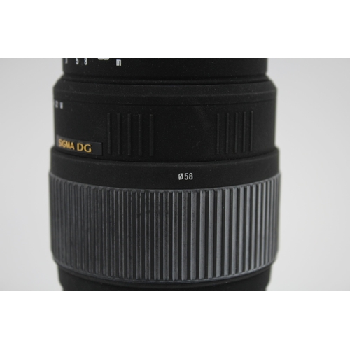 327 - Sigma DG 70-300mm F/4-5.6 Auto Focus CAMERA LENS For Canon DSLR WORKING