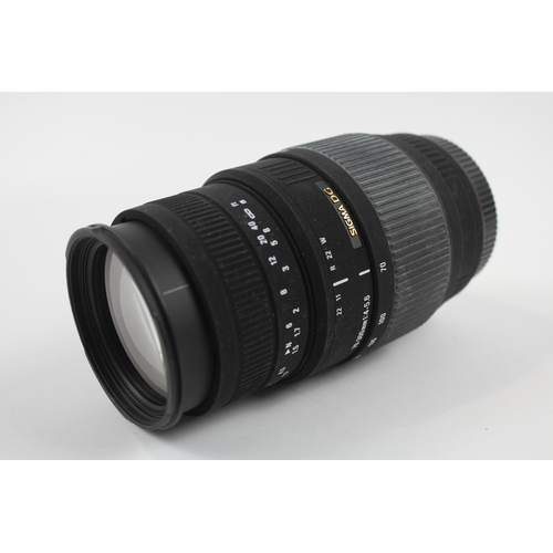 327 - Sigma DG 70-300mm F/4-5.6 Auto Focus CAMERA LENS For Canon DSLR WORKING