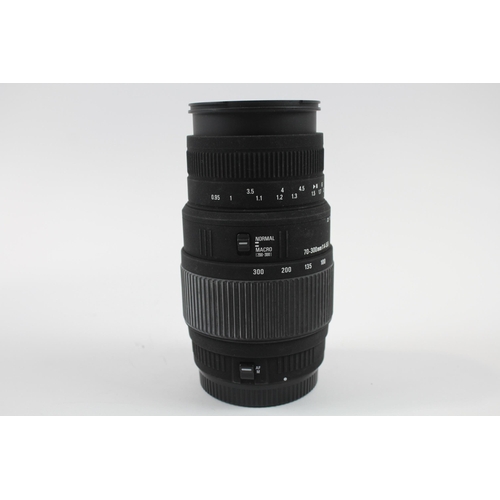 327 - Sigma DG 70-300mm F/4-5.6 Auto Focus CAMERA LENS For Canon DSLR WORKING