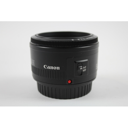 332 - Canon EF 50mm F/1.8 II Auto Focus CAMERA LENS - WORKING