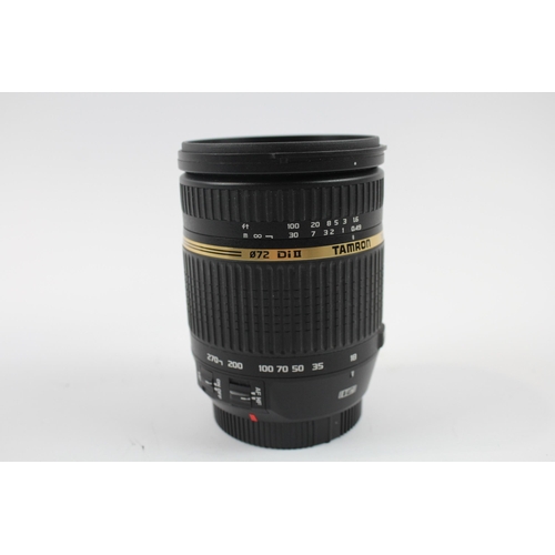 345 - Tamron 18-270mm F/3.5-6.3 DI II VC Auto Focus CAMERA LENS For Canon DSLR WORKING