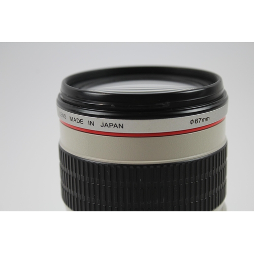 346 - Canon EF Ultrasonic 70-200mm F/4 L USM Auto Focus CAMERA LENS - WORKING